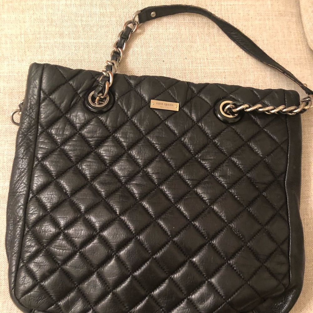 Black Kate Spade Gold Coast Sierra bag